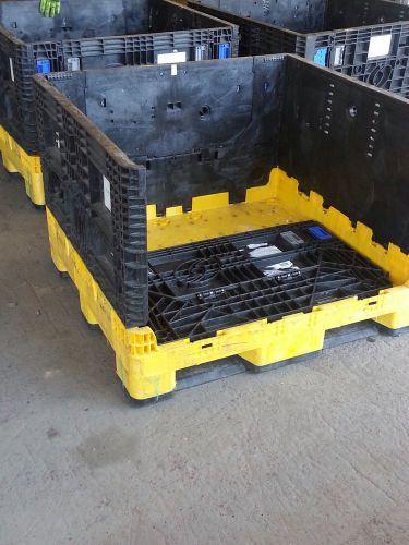 1 48x45x34 collapsible bin Multi Use Container Heavy Duty Cargo Triple Diamond