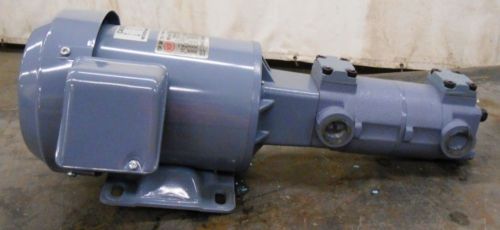 NIPPON OIL PUMPS, TROCHOID PUMP WITH MOTOR, TOP-2MY750, TOP-220HBM + 216HB