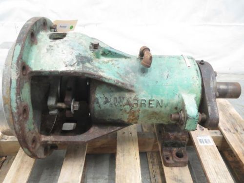 WARREN CENTRIFUGAL PUMP POWER END HOUSING 12 IN STAINLESS IMPELLER  B246028