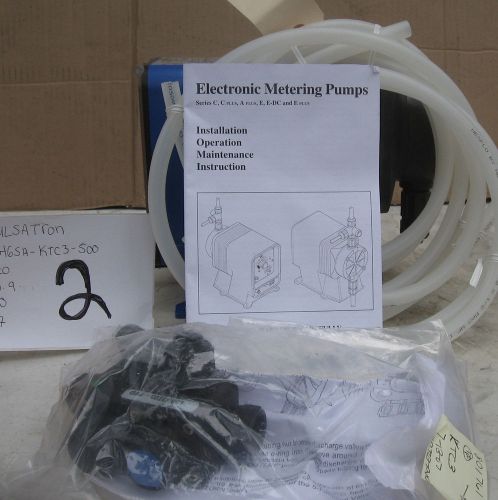 Pulsatron metering pump model lph6sa-ktc3-500 120 gpd,18.9lph,100 psi for sale