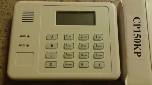 First alert professional cp150kp fixed english lcd alarm keypad, new, rare model for sale