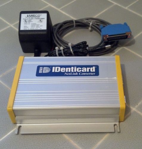 Identicard  netlink controller older version/style       f55-netlink for sale