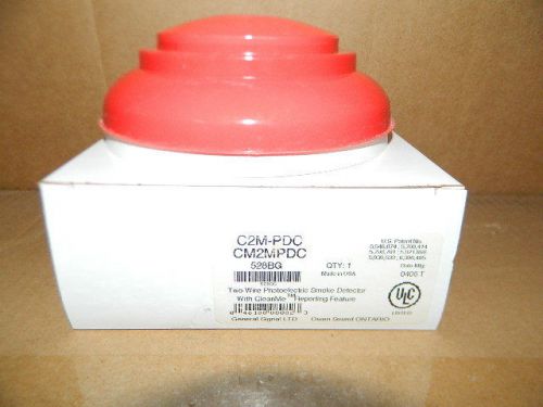 NEW CHUBB EDWARDS C2M-PDC CM2MPDC TWO WIRE SELF DIAGNOSTIC SMOKE DETECTOR