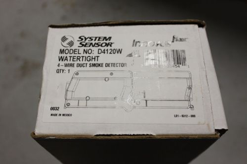 System Sensor D4120W Innovair Watertight HVAC Duct Smoke Detector 4-Wire New