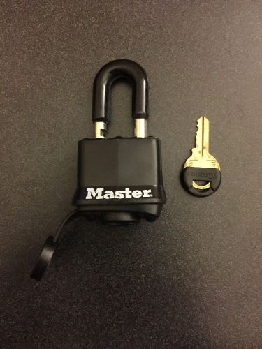 Master lock padlock new with key for sale