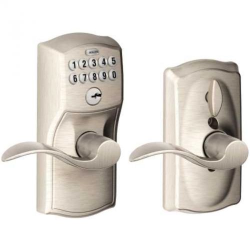 Keypad entry flex lock sc1 satin nickel fe595 ply x fla 619 kdc 12-287 10-063 for sale