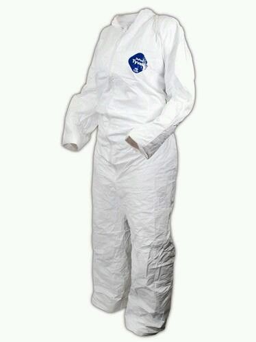 DUPONT TY120S-2XL TYVEK COVERALLS PLAIN SUIT CASE/25