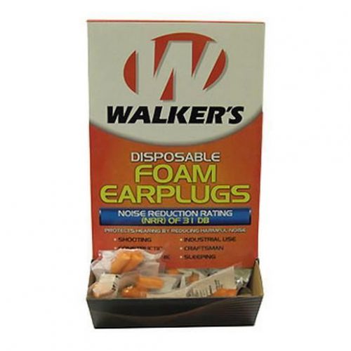 Walker Game Ear GWP-FOAMPLUG200 Foam Ear Plugs (Per 200)