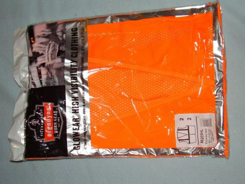 Ergodyne orange high visibility vest 8205hl - size 2xl/3xl for sale