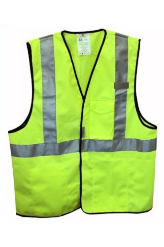 3M 94618-80030 Class 2 Surveyors Hi-Viz Safety Vest, Yellow