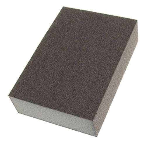 100mm x 70mm x 25mm Aluminum Oxide Sanding Sponge Rough 80 Grit