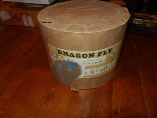 Large Roll Woodworking Sandpaper- 120 Dragon Fly  Denmark Unused