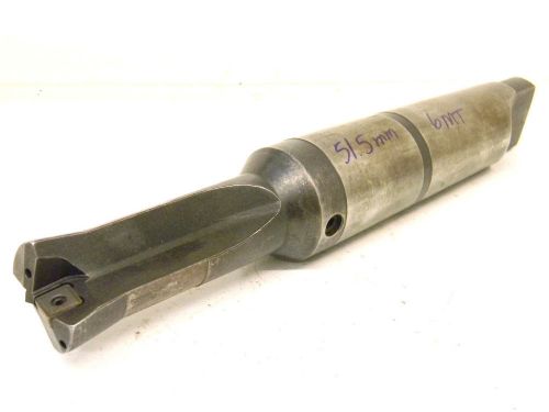 USED KENDEX METCUT TAPER SHANK COOLANT DRILL 51.50mm #6MT-Shank (2.027&#034;)