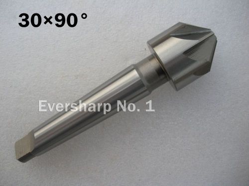 New 1pcs hss 8flute dia 30mm 90 degree taper shank countersinks drill cutter for sale