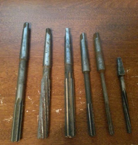 Antique Chuck Reamer 6 pc lot MADE IN USA