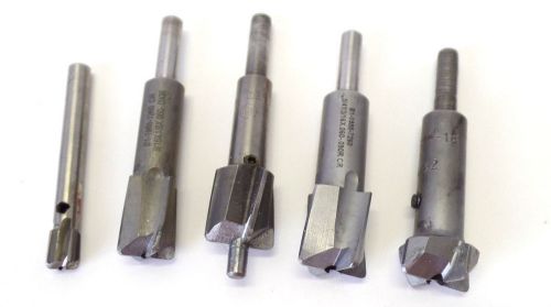 5 Pc  Spotfacer Counterbore Tool Lot
