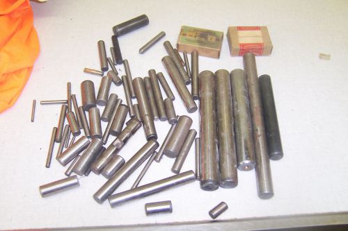 Tool steel dowel pin assortment from 1/8&#034; to 3/4&#034; very nice