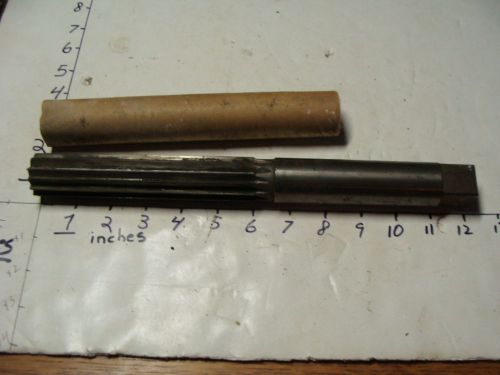 Vintage cleveland tool d 4157, 1 1/4&#034;, straight reamer aprox 12&#034; long for sale