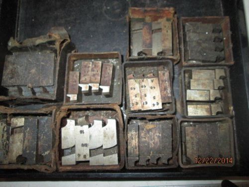 MACHINIST LATHE MILL NICE Lot of Miscellaneous Die Head Chaser s for Threading m