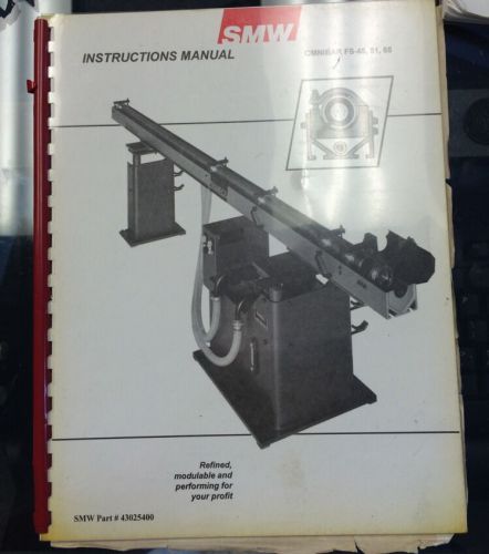 Smw Instructions Manual Omnibar Fs-45, 51, 65