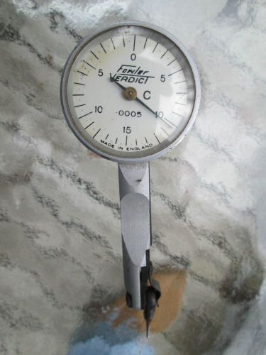 Fowler verdict jeweled dial indicator .0005 for sale