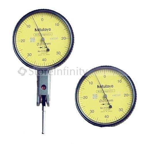 Mitutoyo yellow face 513-404c mini lever indicator for sale