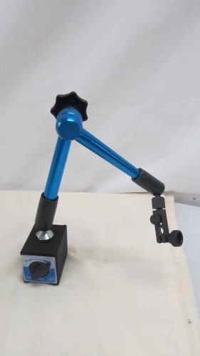 Metal Magnetic Base Stand for Dial Indicator - Blue