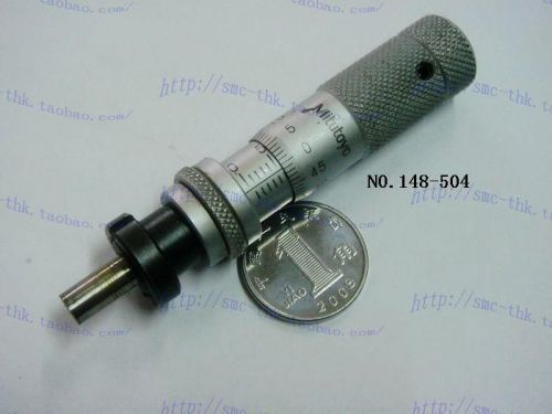 1pcs used good mitutoyo micrometer head 148-504 0-13mm #e-h1 for sale