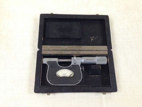 Indicating micrometer carl mahr esslingen a.n. .0001 jeweled for sale