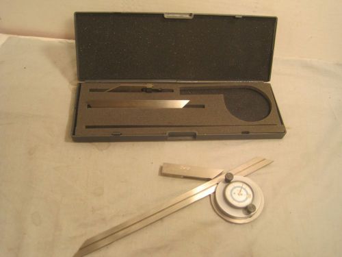 AB  BEVEL DIAL PROTRACTOR 6&#034; 12&#034; BLADES