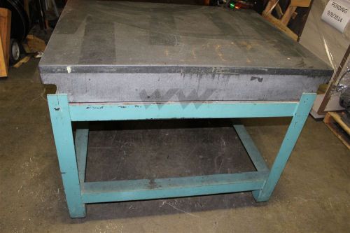 Granite inspection surface plate with stand 3 x 4 x 6.5&#034; - GIT1 usz