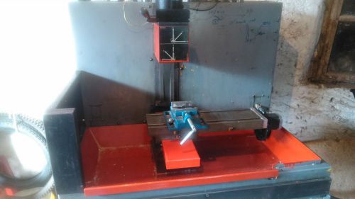 EMCO F1 CNC mill with Mach3 and strong stepper motor