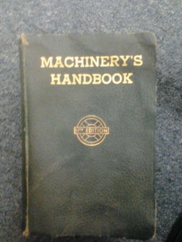 Machinery s handbook 11 edition