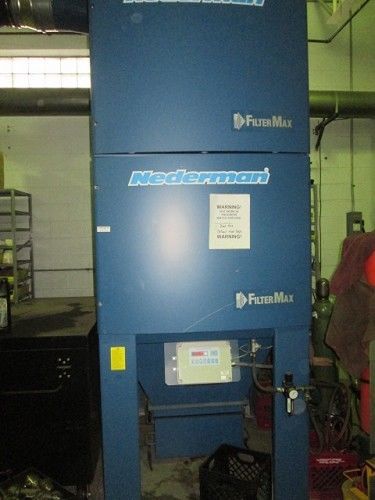 NEDERMAN FILTERMAX DF 80 DUST COLLECTOR AND ACCESSORIES WITH EXHAUST FAN *NEW*