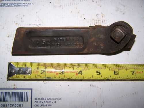 MACHINIST TOOL BORING TOOL HOLDER ARMSTRONG NO. 52 HOLDER