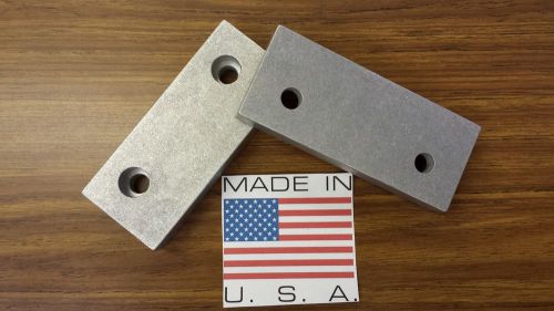 6&#039;&#039; x 2.5&#039;&#039; x 1&#039;&#039; Aluminum Vise Jaw Pair for Kurt and most others