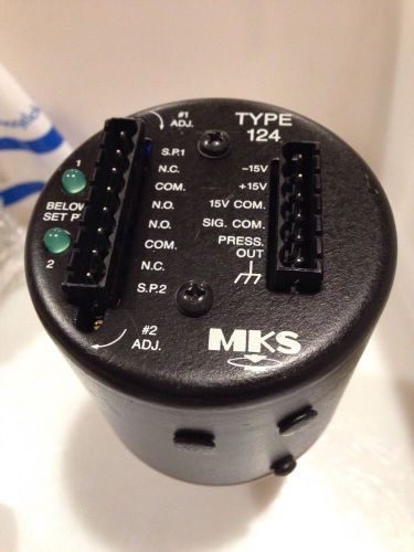 MKS 124A-11298 Input +\-15VDC Output 0-10VDC AMAT Spares NOS Type 124