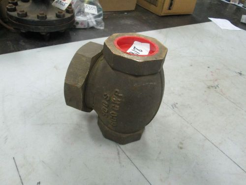 Wallworth brass lift check valve 2&#034; fnpt 300s 600 cwp (new) for sale