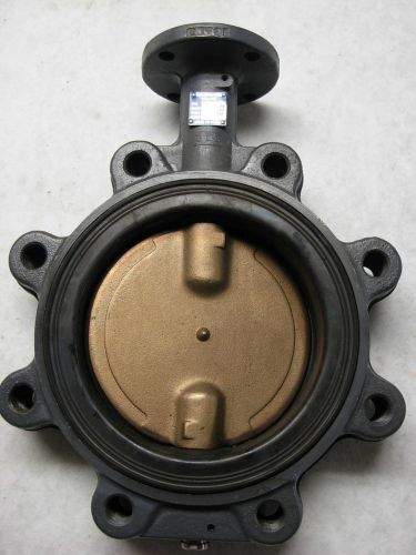 *new* milwaukee valve cl223e 6 inch butterfly valve lug style new for sale