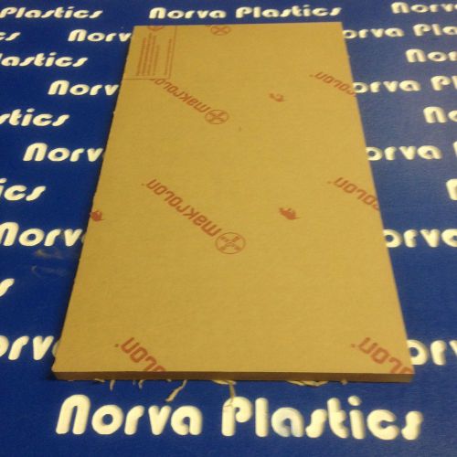 Polycarbonate sheet - clear - 3/8&#034; x 8 1/4&#034; x 17&#034; for sale