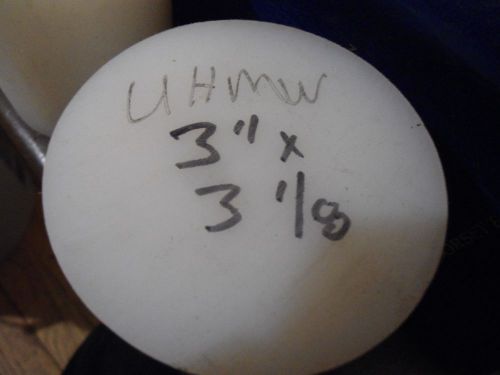 3 1/16 diameter uhmw rod 3 1/4 inches long