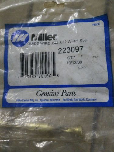 Miller Tip, Guide Wire .040 052 Wire