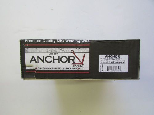 **NEW ANCHOR .035 MIG WIRE 12lb. SPOOL ER70S-6