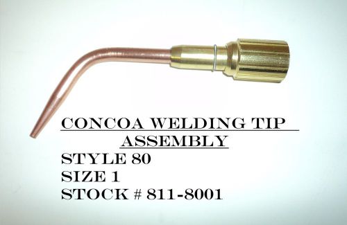 New Concoa Welding Tip-Mixer Assembly ~ Style 80 Size 1