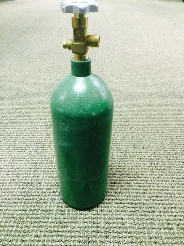 20 CF Oxygen O2 Welding Cylinder Tank Bottle DOT Hydro Test Date 2011 CGA 540