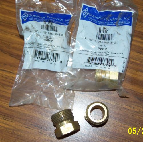 CGA 702 nut, maximum pressure 6000 PSI  (up to four available)
