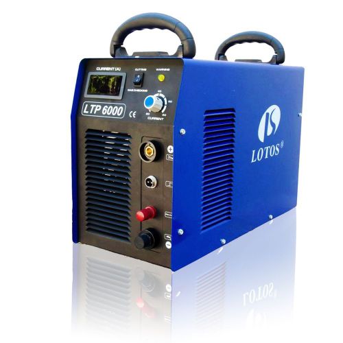 Lotos ltp6000 60a pilot arc inverter air plasma cutter free shipping for sale