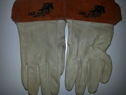 Revco black stallion small 24k premium grain tig welding gloves short cuff for sale