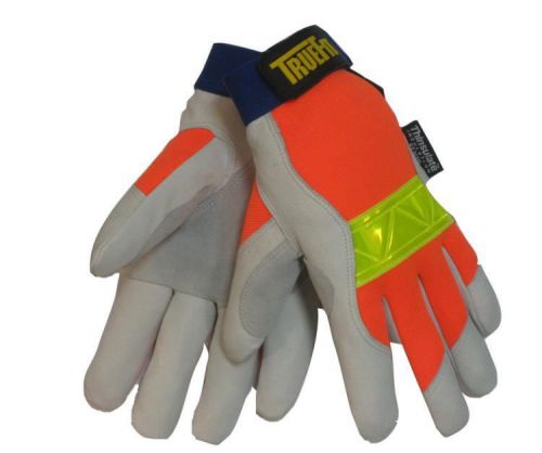 Tillman 1486 True Fit Hi-Vis Top Grain Cowhide Thinsulate Lined Gloves,2X-Large