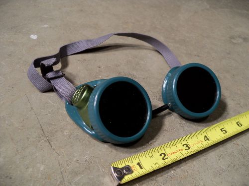 Vintage New Old Stock OXWELD Welding Goggles Safety Glasses Steampunk Spectacles